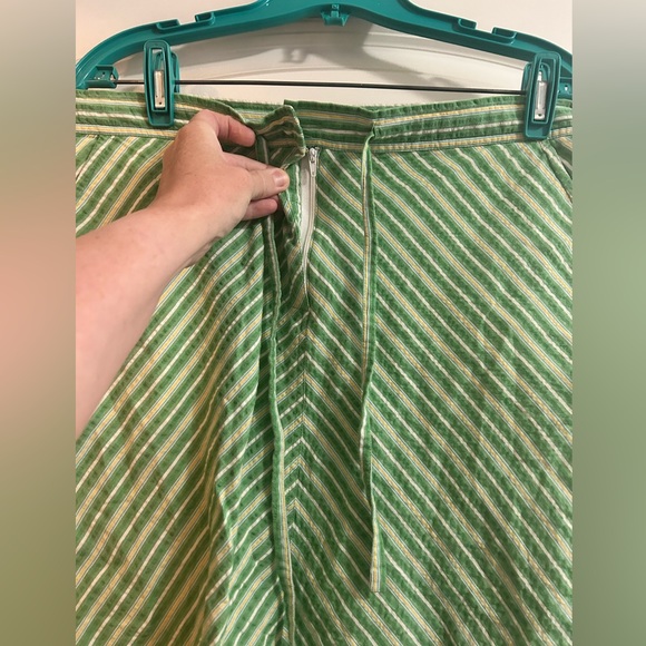 Delia’s vintage skirt‎ spring 2004 striped green size 11/12 - Picture 3 of 8